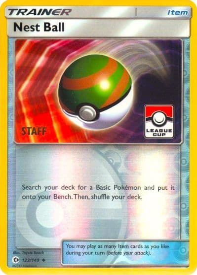 Nest Ball (League Cup) [Staff] League & Championship Cards Pokemon card