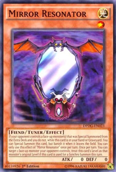 Mirror Resonator Duelist Pack: Dimensional Guardians Yu-Gi-Oh! card