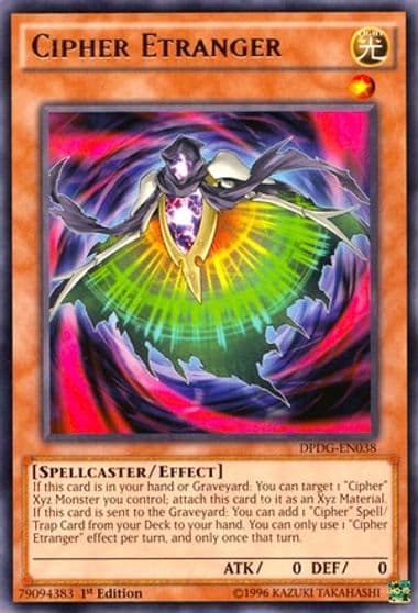 Cipher Etranger Duelist Pack: Dimensional Guardians Yu-Gi-Oh! card