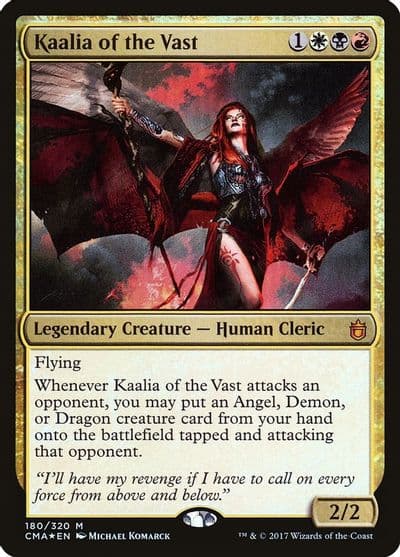Kaalia of the Vast Commander Anthology Magic card