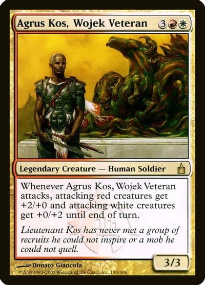 Agrus Kos Wojek Veteran Ravnica: City of Guilds Magic card