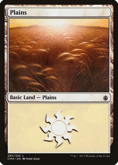 Plains 285 Commander Anthology Magic card