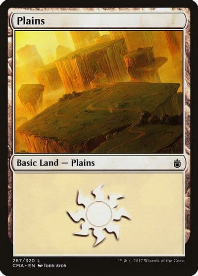 Plains 287 Commander Anthology Magic card