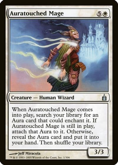Auratouched Mage Ravnica: City of Guilds Magic card