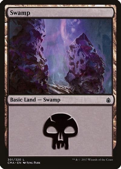 Swamp 301 Commander Anthology Magic card