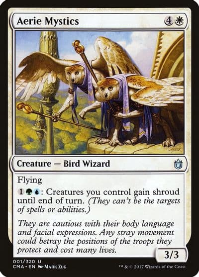 Aerie Mystics Commander Anthology Magic card