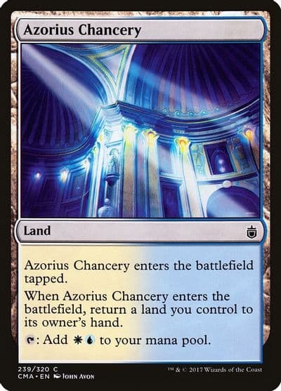 Azorius Chancery Commander Anthology Magic card