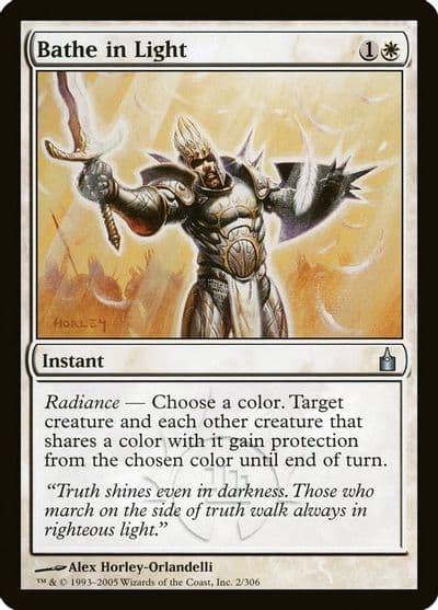 Bathe in Light Ravnica: City of Guilds Magic card