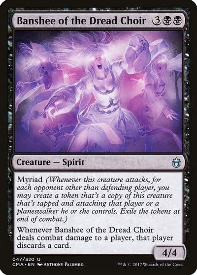 Banshee of the Dread Choir Commander Anthology Magic card