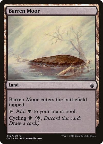 Barren Moor Commander Anthology Magic card