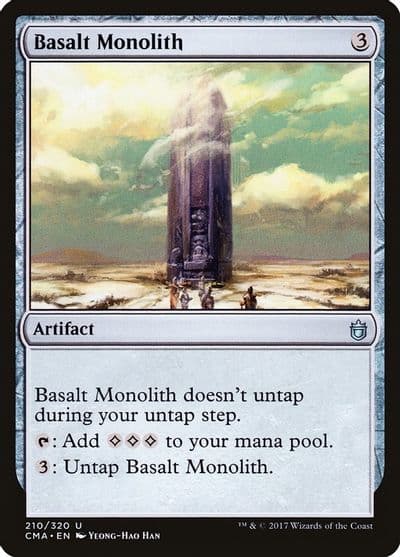 Basalt Monolith Commander Anthology Magic card