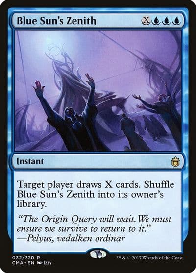 Blue Suns Zenith Commander Anthology Magic card