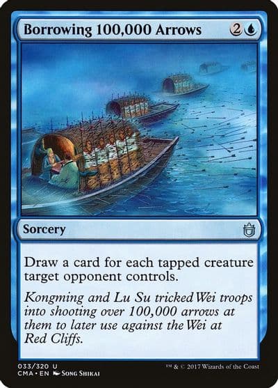 Borrowing 100000 Arrows Commander Anthology Magic card