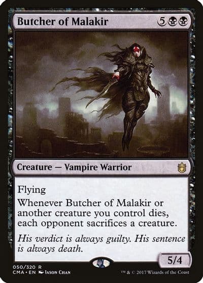 Butcher of Malakir Commander Anthology Magic card