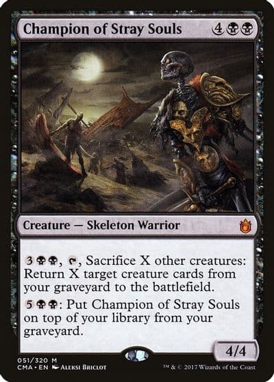 Champion of Stray Souls Commander Anthology Magic card