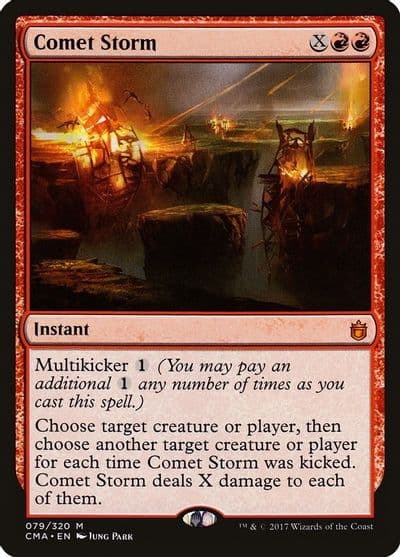 Comet Storm Commander Anthology Magic card