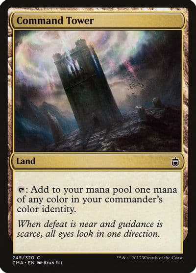 Command Tower Commander Anthology Magic card