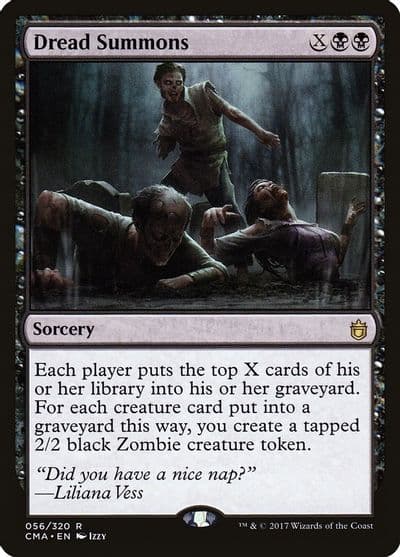 Dread Summons Commander Anthology Magic card