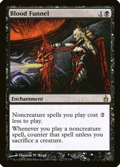 Blood Funnel Ravnica: City of Guilds Magic card