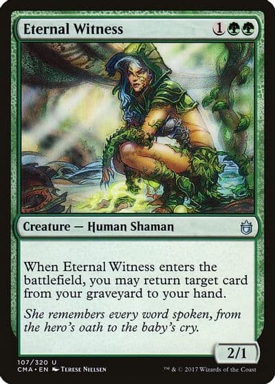 Eternal Witness Commander Anthology Magic card