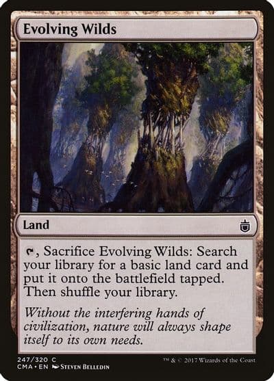 Evolving Wilds Commander Anthology Magic card