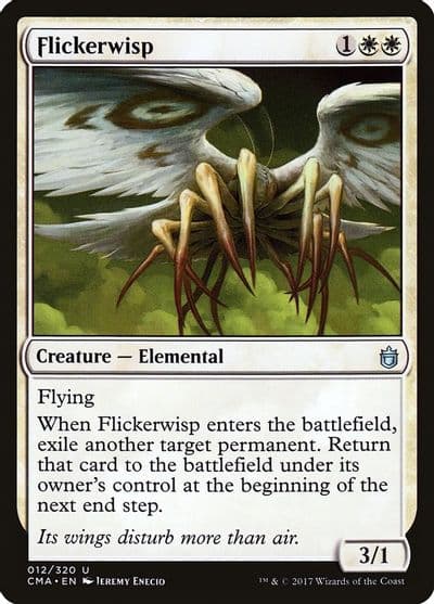Flickerwisp Commander Anthology Magic card