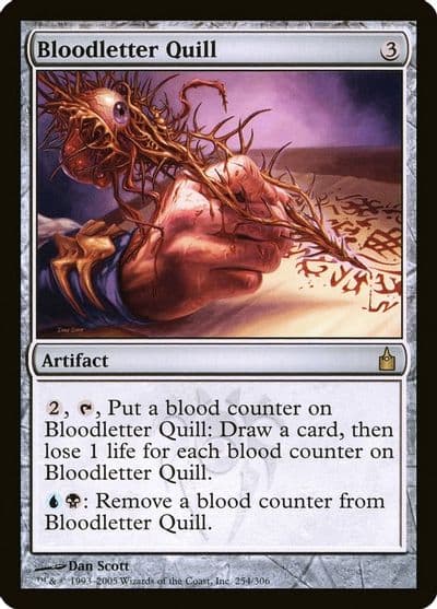 Bloodletter Quill Ravnica: City of Guilds Magic card