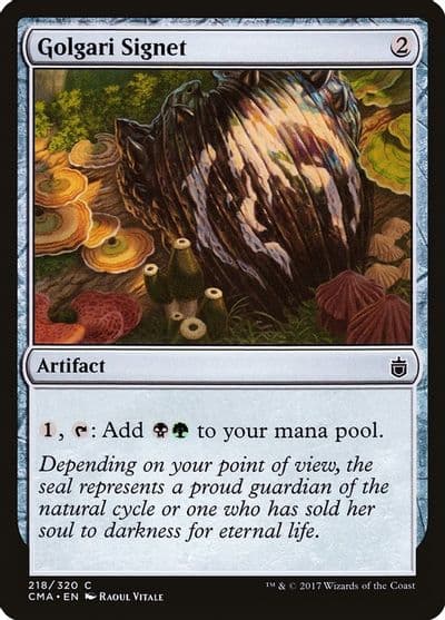 Golgari Signet Commander Anthology Magic card