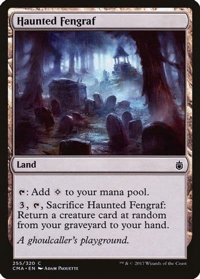 Haunted Fengraf Commander Anthology Magic card