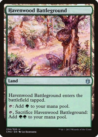 Havenwood Battleground Commander Anthology Magic card