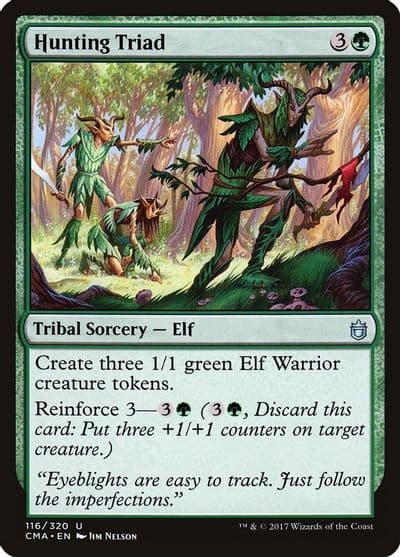 Hunting Triad Commander Anthology Magic card