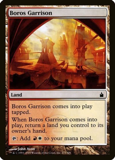 Boros Garrison Ravnica: City of Guilds Magic card