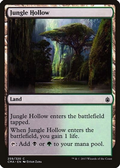 Jungle Hollow Commander Anthology Magic card