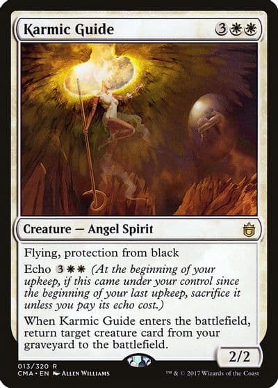 Karmic Guide Commander Anthology Magic card