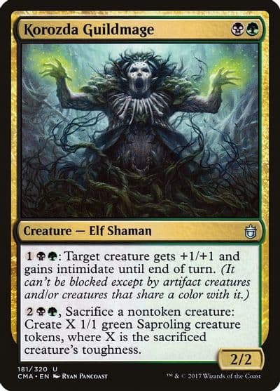 Korozda Guildmage Commander Anthology Magic card