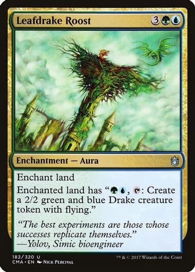Leafdrake Roost Commander Anthology Magic card