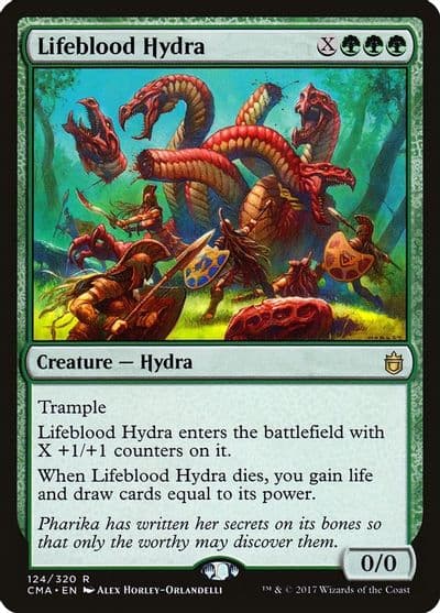 Lifeblood Hydra Commander Anthology Magic card