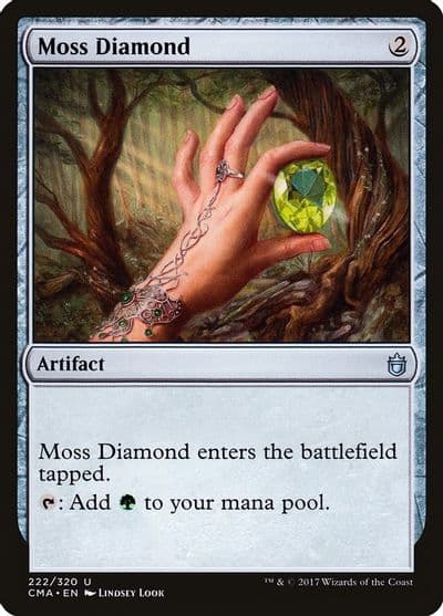 Moss Diamond Commander Anthology Magic card