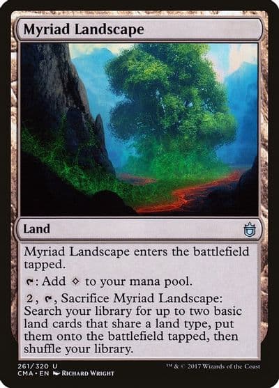 Myriad Landscape Commander Anthology Magic card