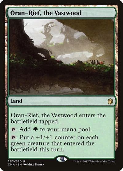 Oran Rief the Vastwood Commander Anthology Magic card