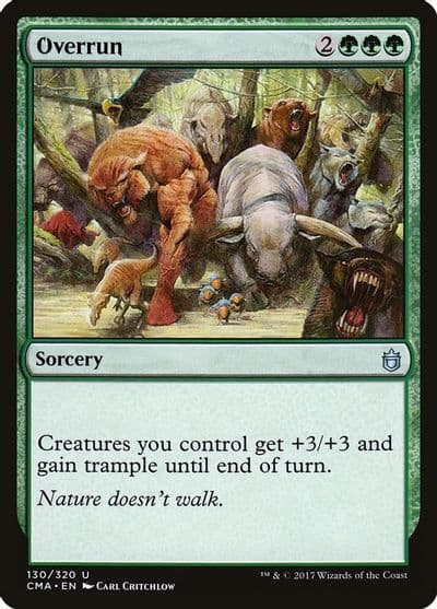 Overrun Commander Anthology Magic card