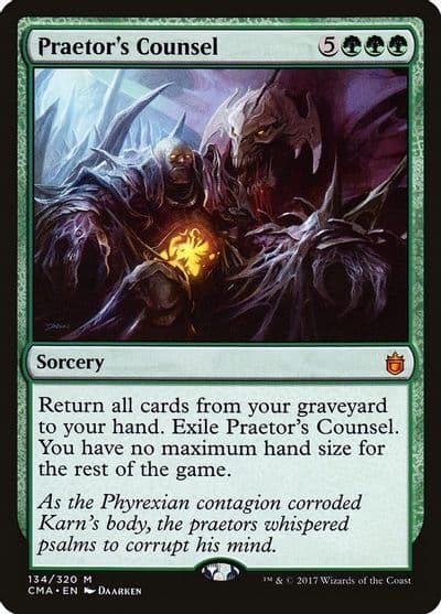 Praetors Counsel Commander Anthology Magic card