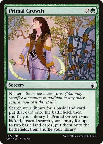 Primal Growth Commander Anthology Magic card