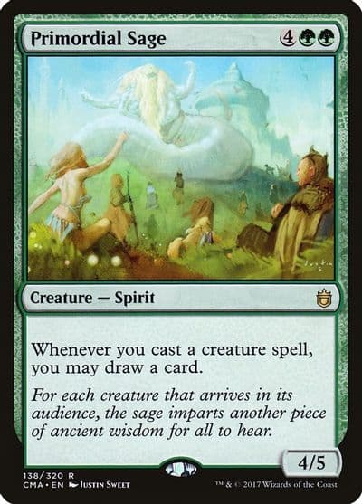 Primordial Sage Commander Anthology Magic card