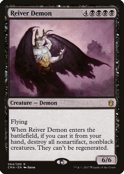 Reiver Demon Commander Anthology Magic card