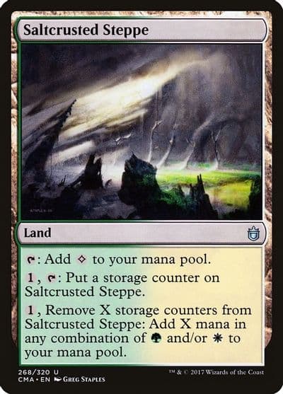 Saltcrusted Steppe Commander Anthology Magic card