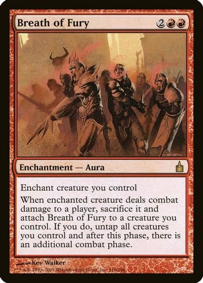 Breath of Fury Ravnica: City of Guilds Magic card