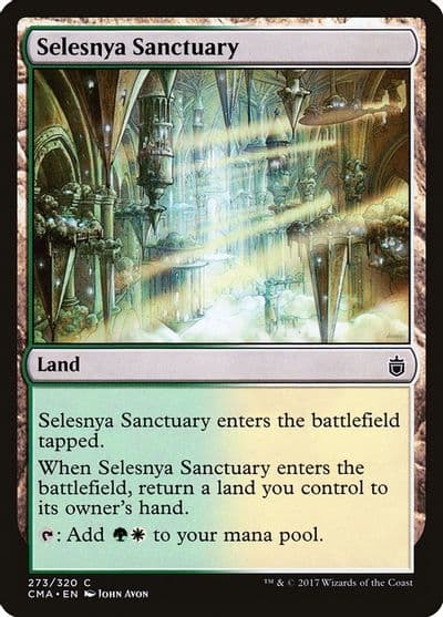 Selesnya Sanctuary Commander Anthology Magic card