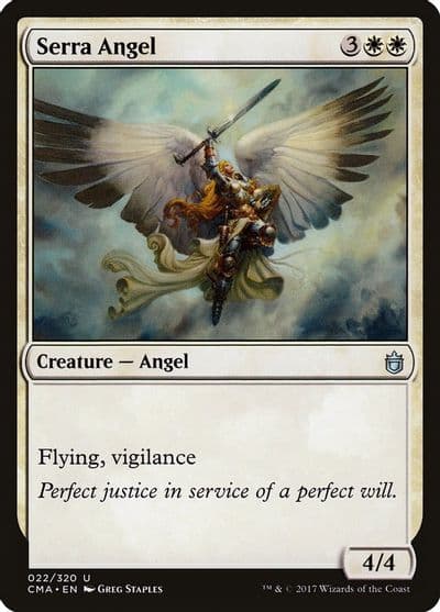 Serra Angel Commander Anthology Magic card