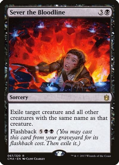 Sever the Bloodline Commander Anthology Magic card